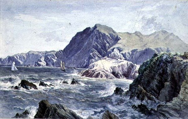 Hillsborough, from the Capstone, Ilfracombe by A. Newton Brooke