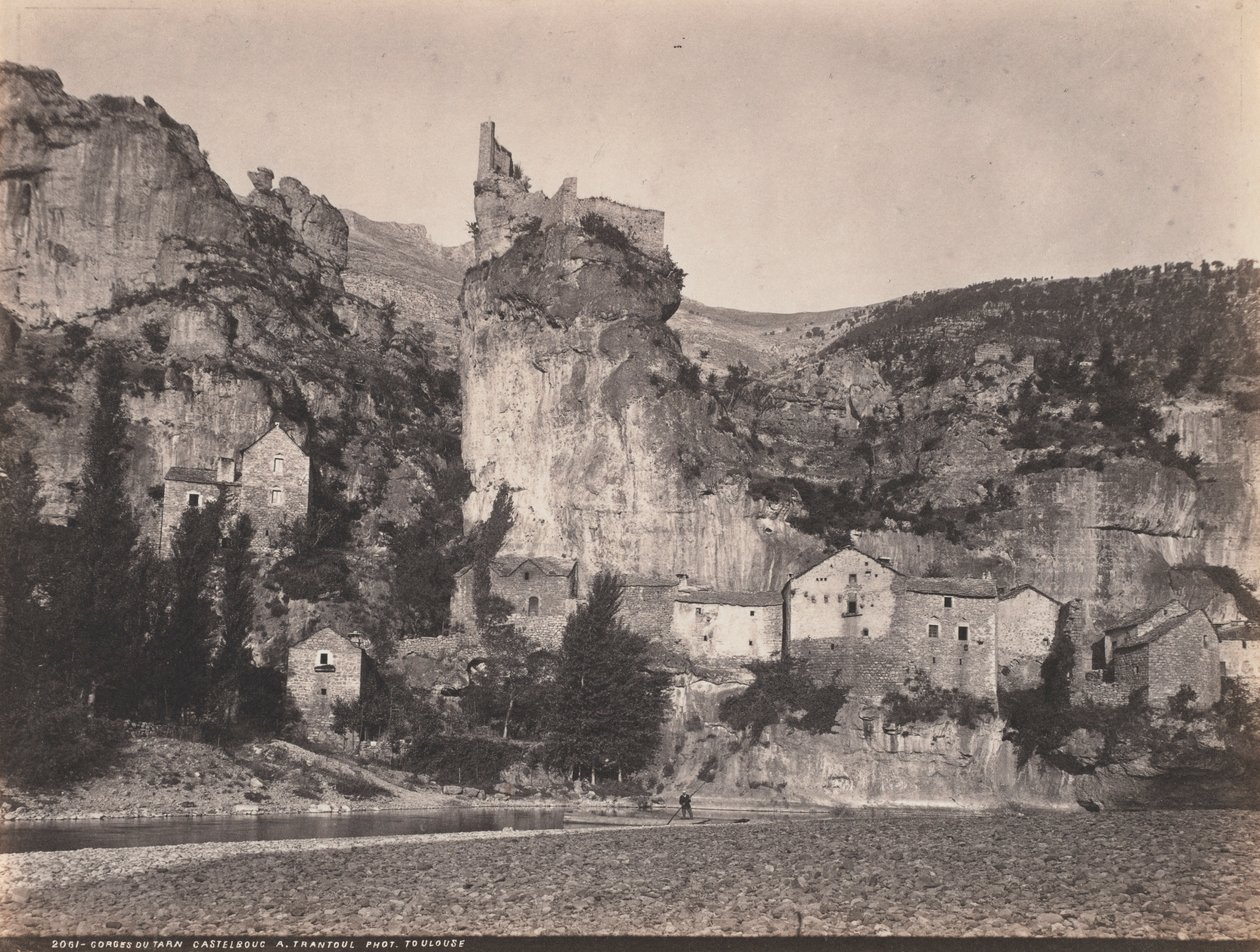 Gorges Du Tarn Castelbouc, 1870s by A. Trantoul