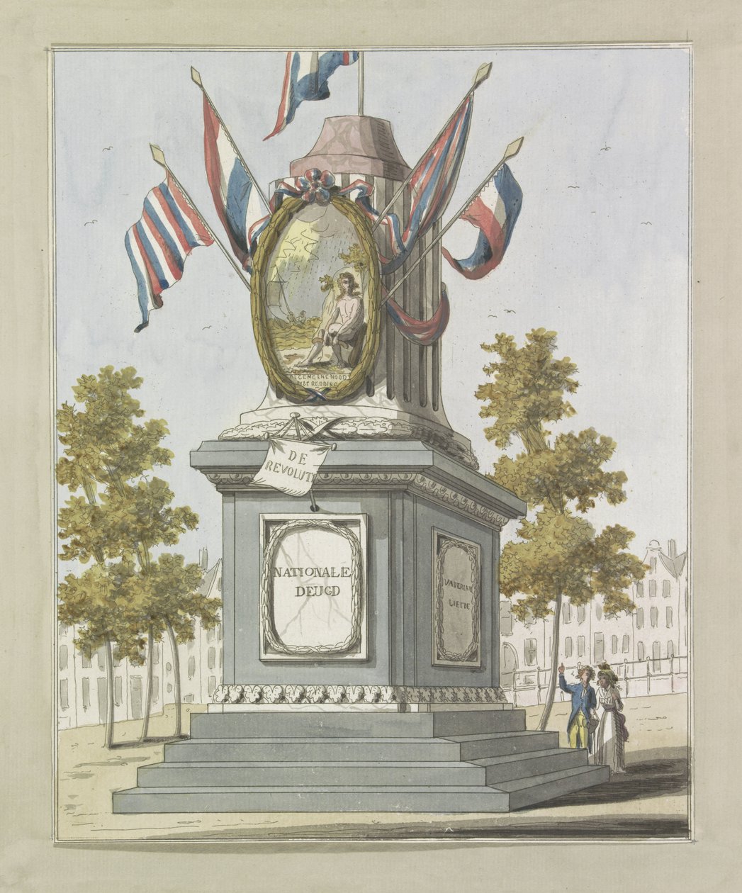 The Revolution, Decoration on the King