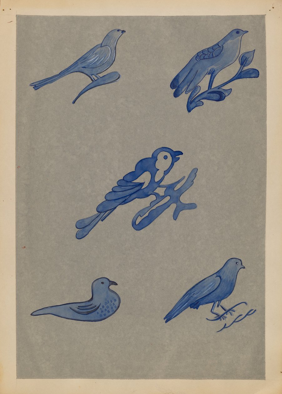 Decoration for Stoneware by A. Zimet