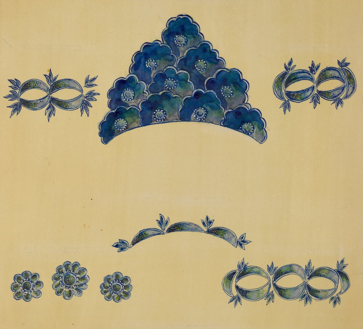 Decoration for Stoneware by A. Zimet