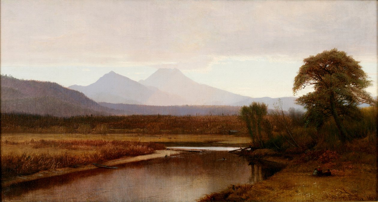 On the Saco, North Conway by Aaron Draper Shattuck