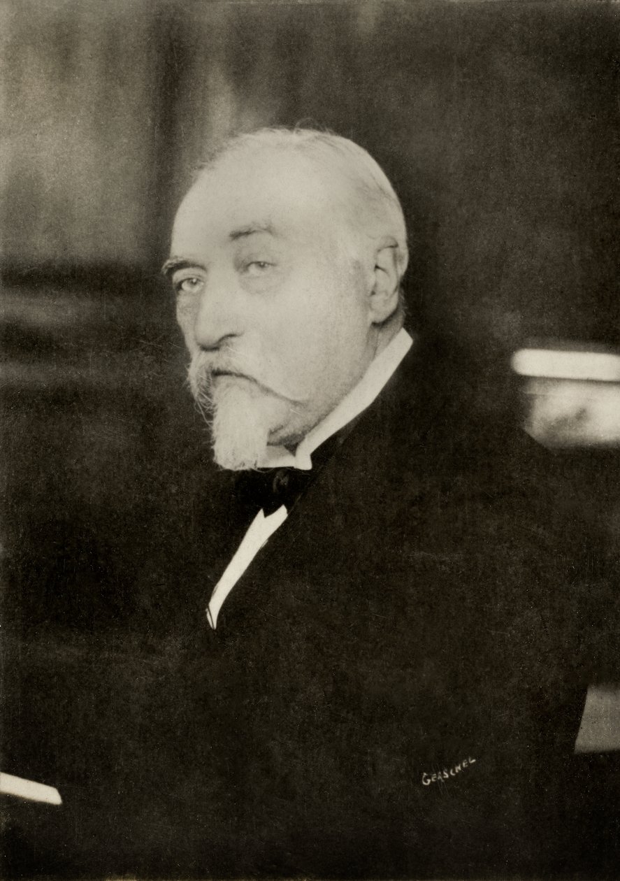 Portrait of Emile Combes by Aaron Gerschel