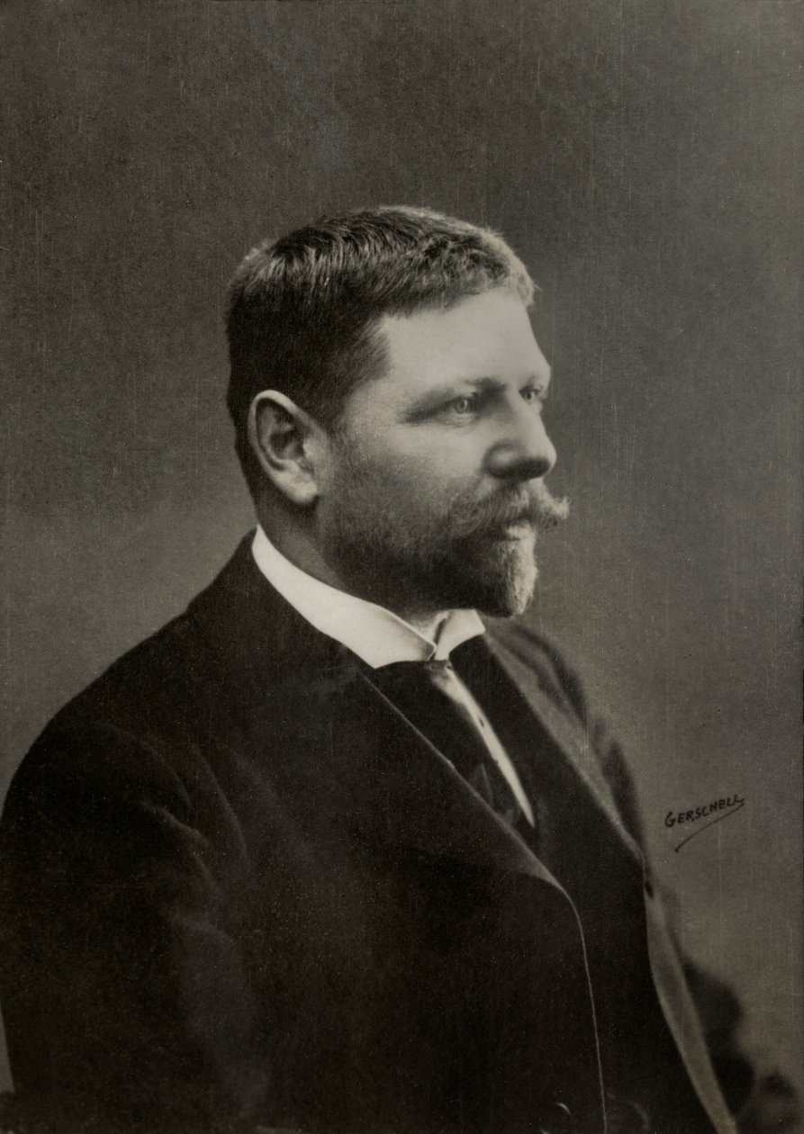 Portrait of the lawyer Fernand Gustave Gaston Labori by Aaron Gerschel