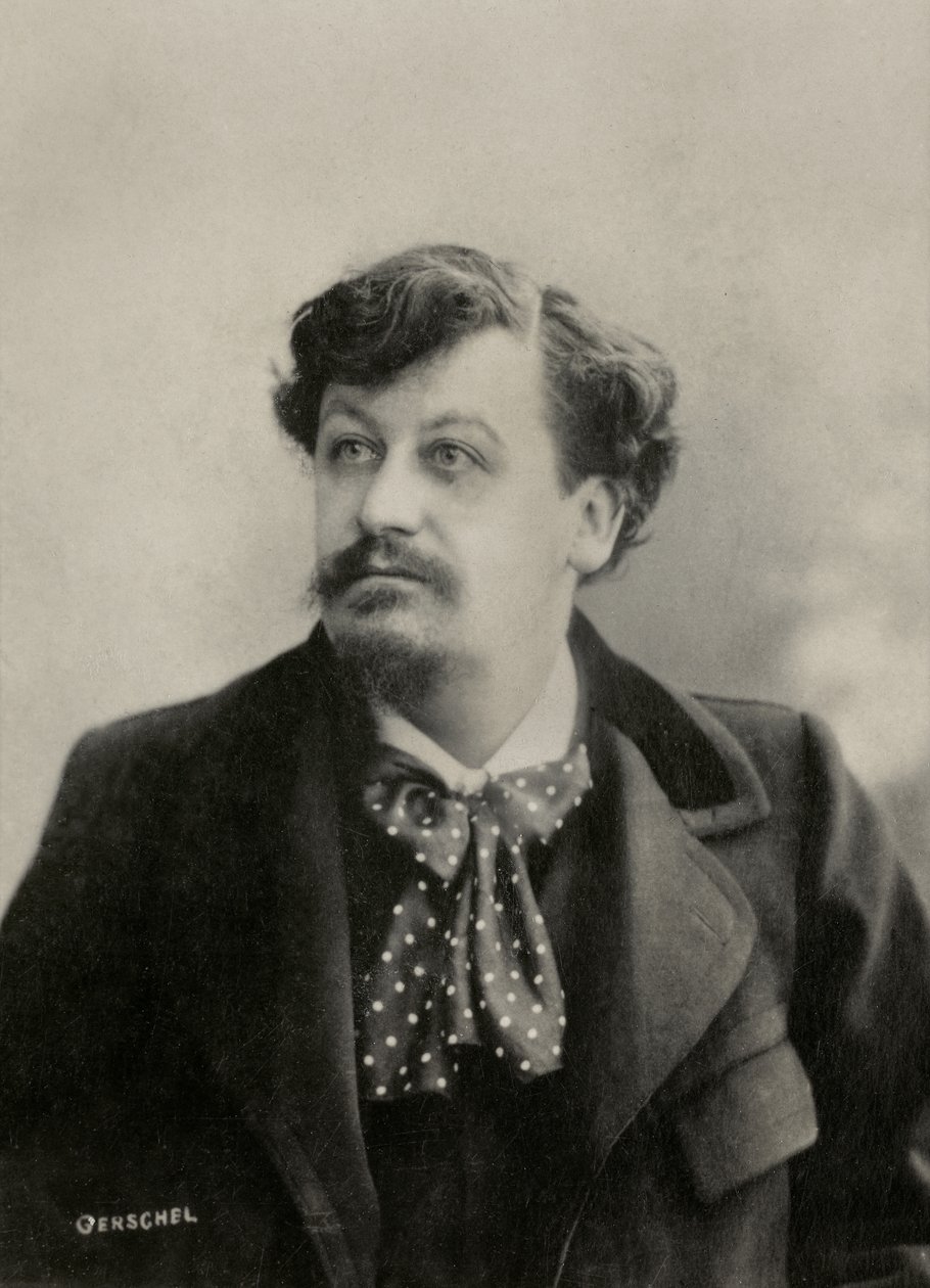 Portrait of the writer Louis Marsolleau by Aaron Gerschel