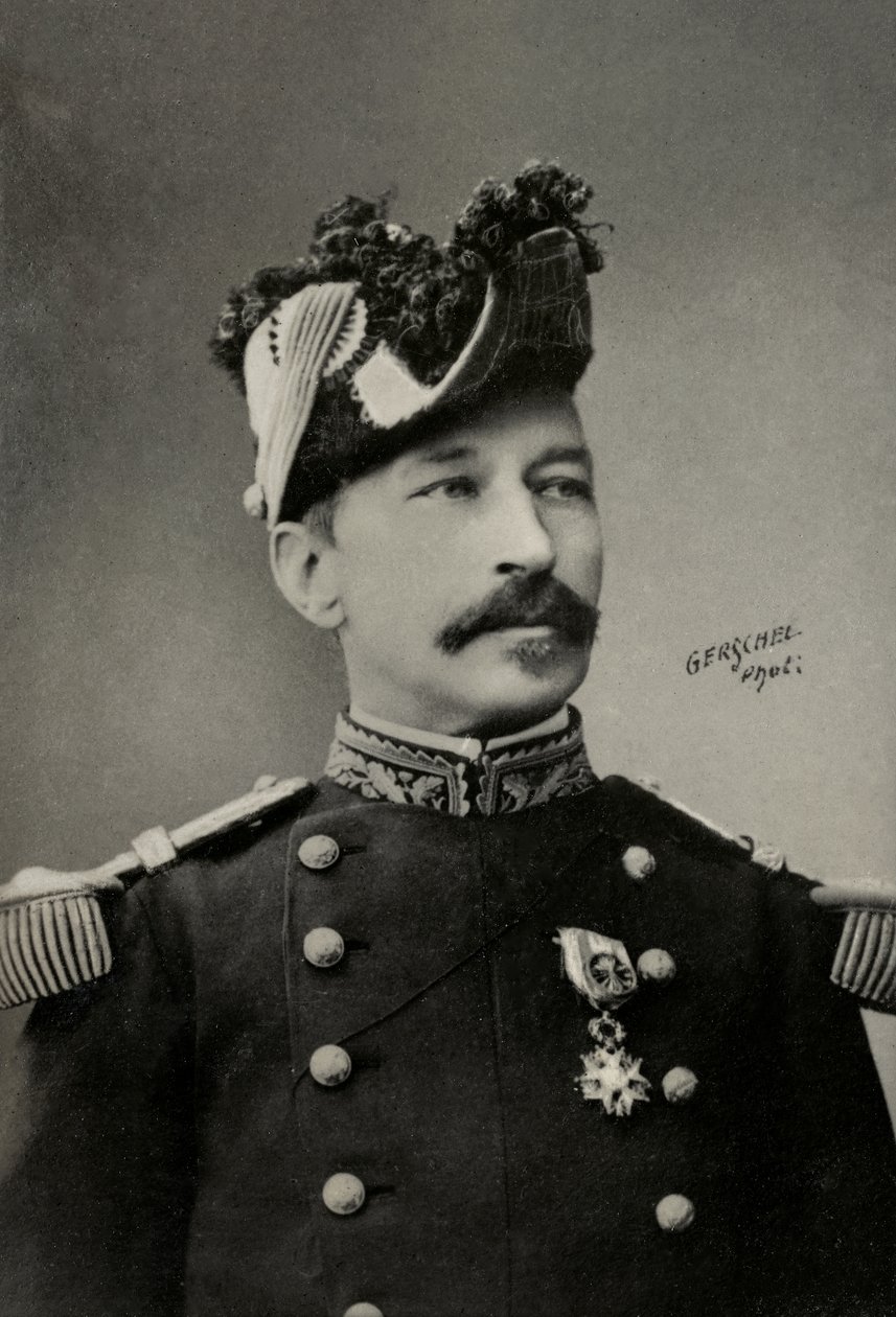 Portrait of General Andre Louis by Aaron Gerschel