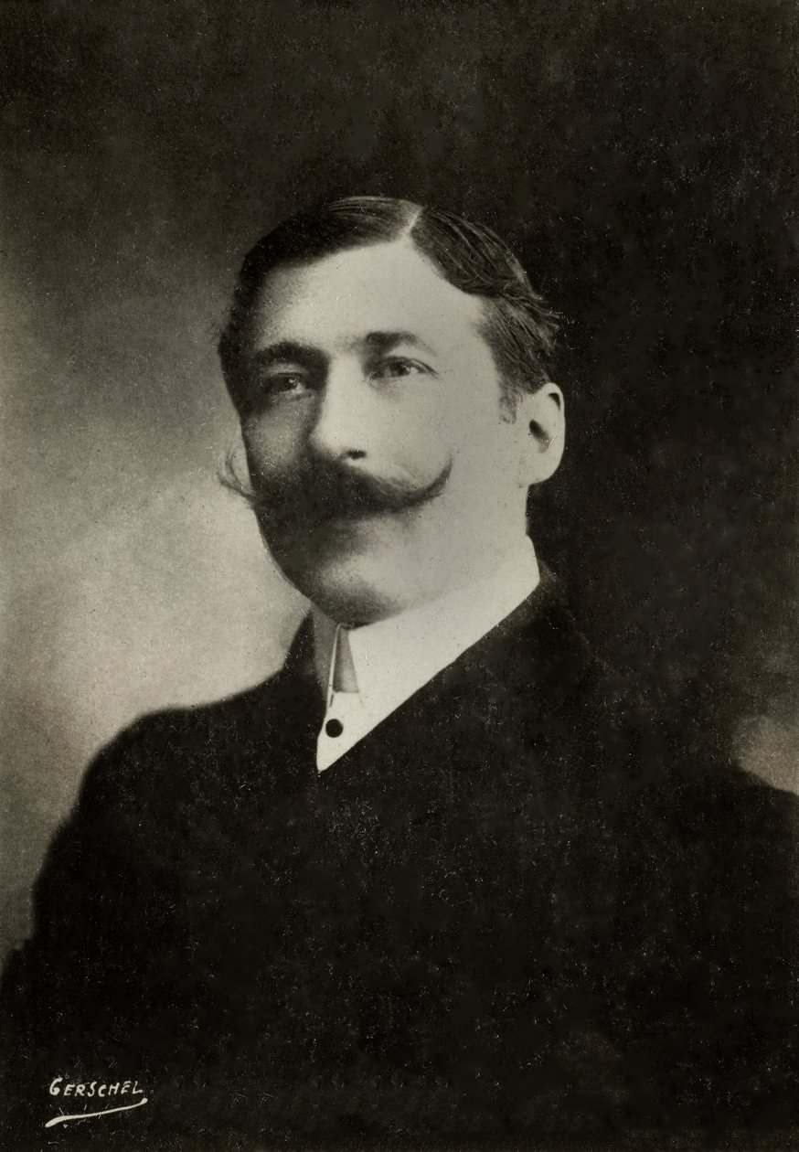 Portrait of the French artist Armand Numes by Aaron Gerschel
