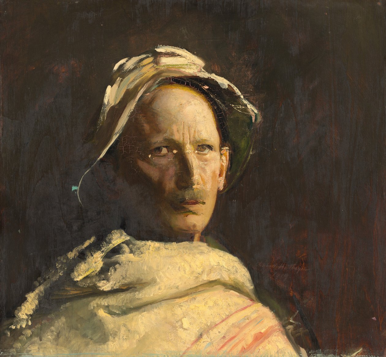 Self Portrait by Abbott Handerson Thayer
