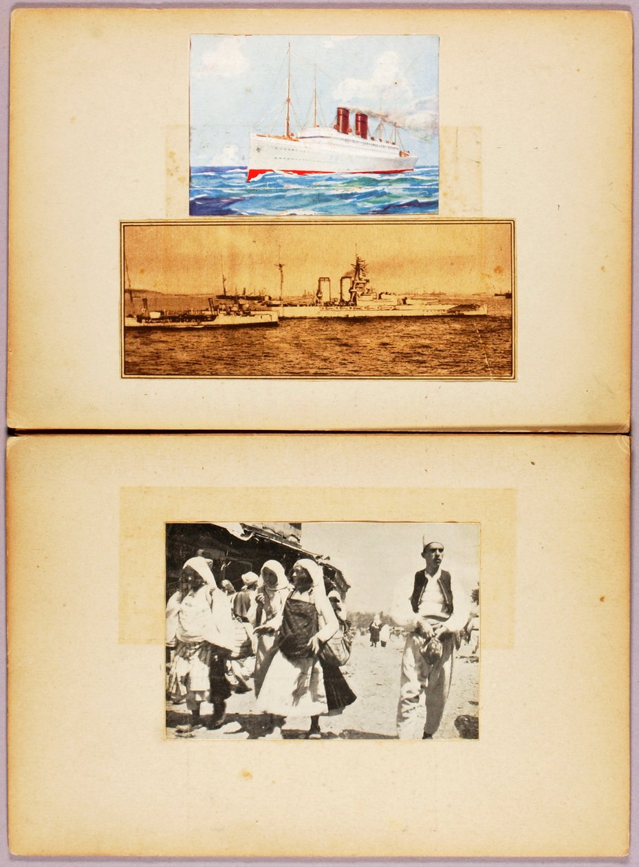 White Against Sky--Arabs, study folder for book Concealing Coloration in the Animal Kingdom by Abbott Handerson Thayer