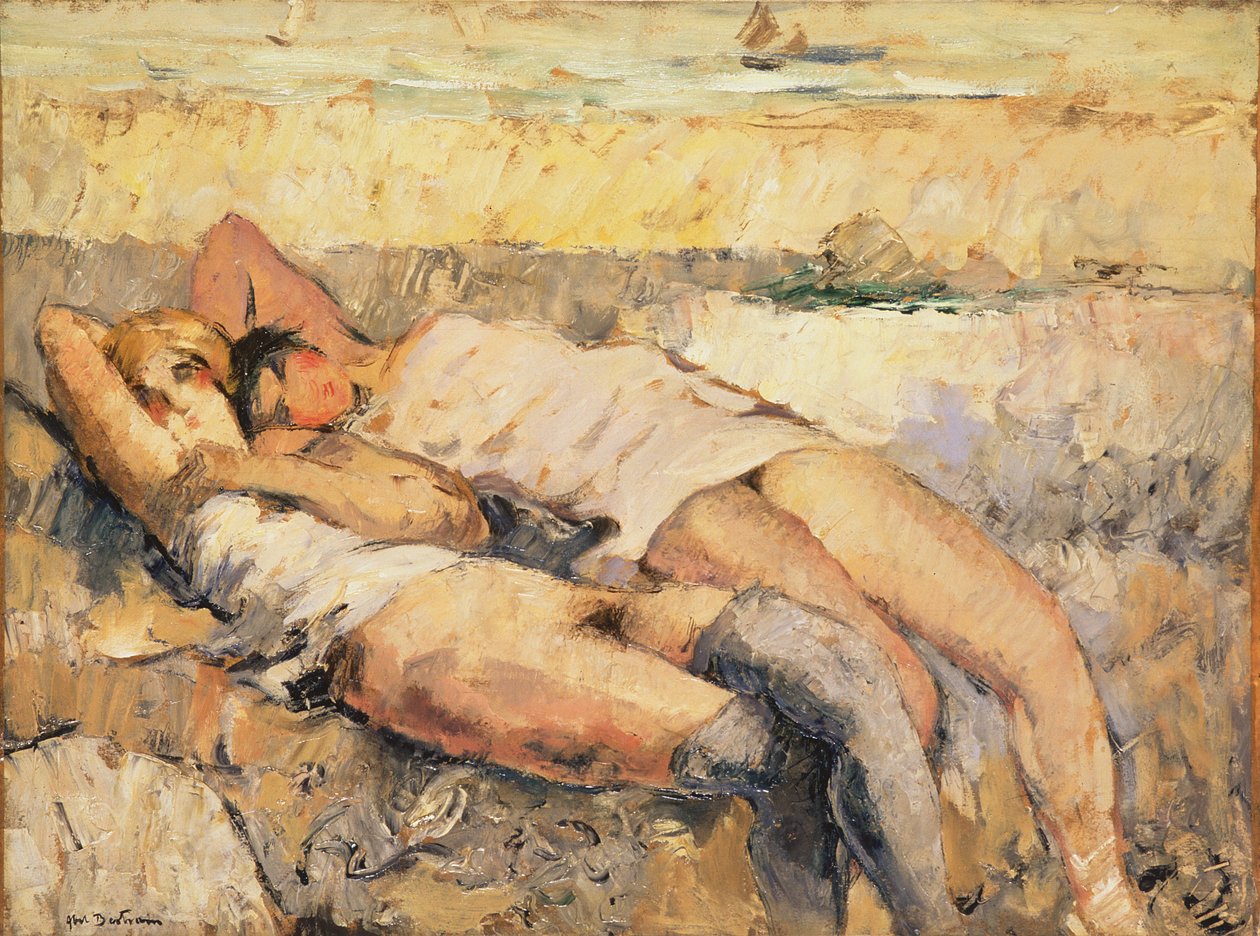 Two Friends, c.1925 by Abel Bertram