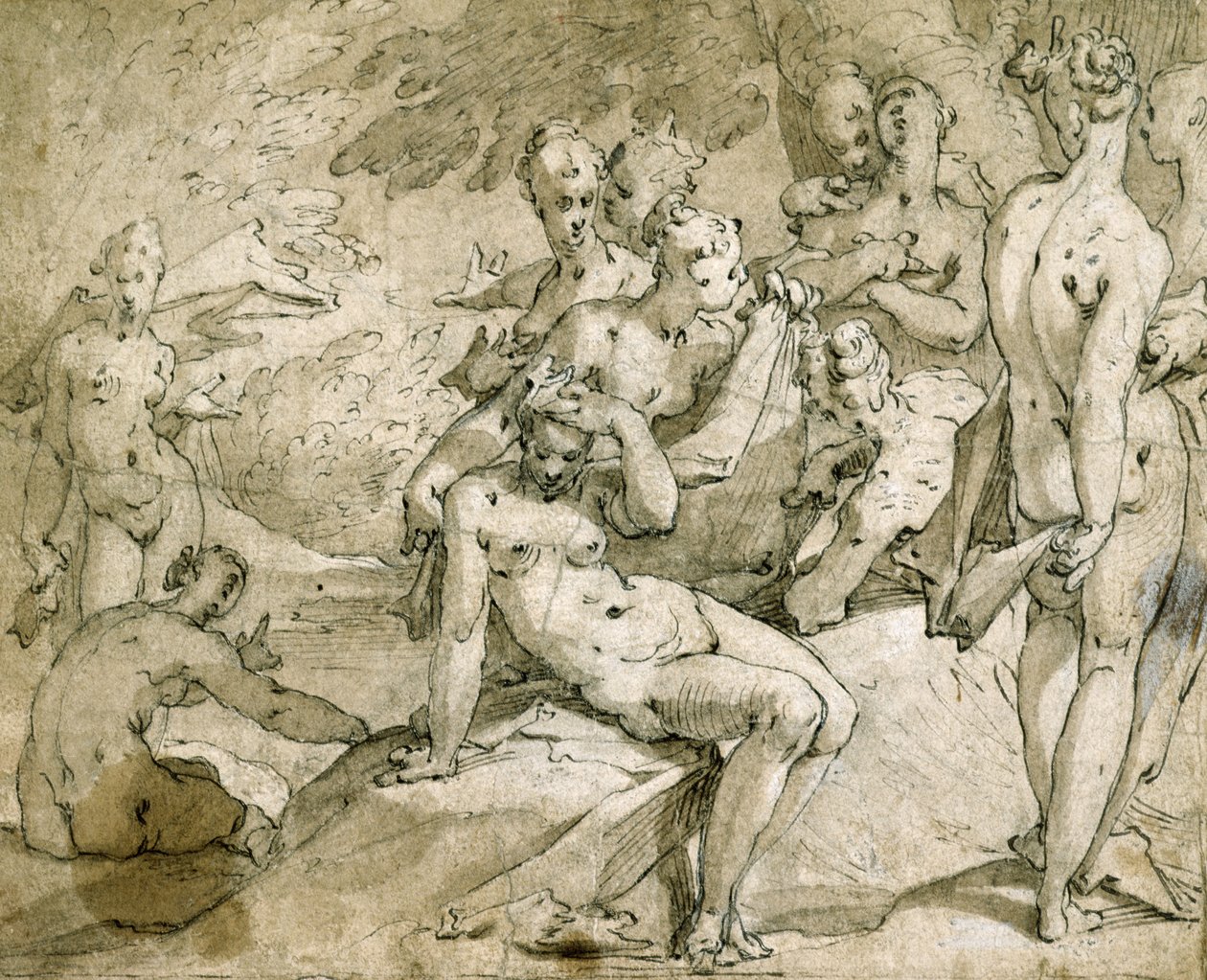 Diana and Callisto by Abraham Bloemaert