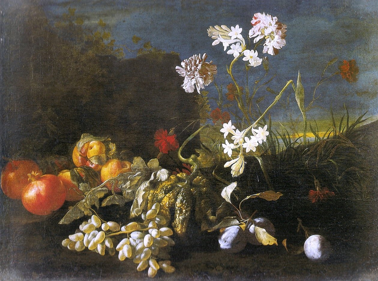 Still Life with Flowers by Abraham Brueghel