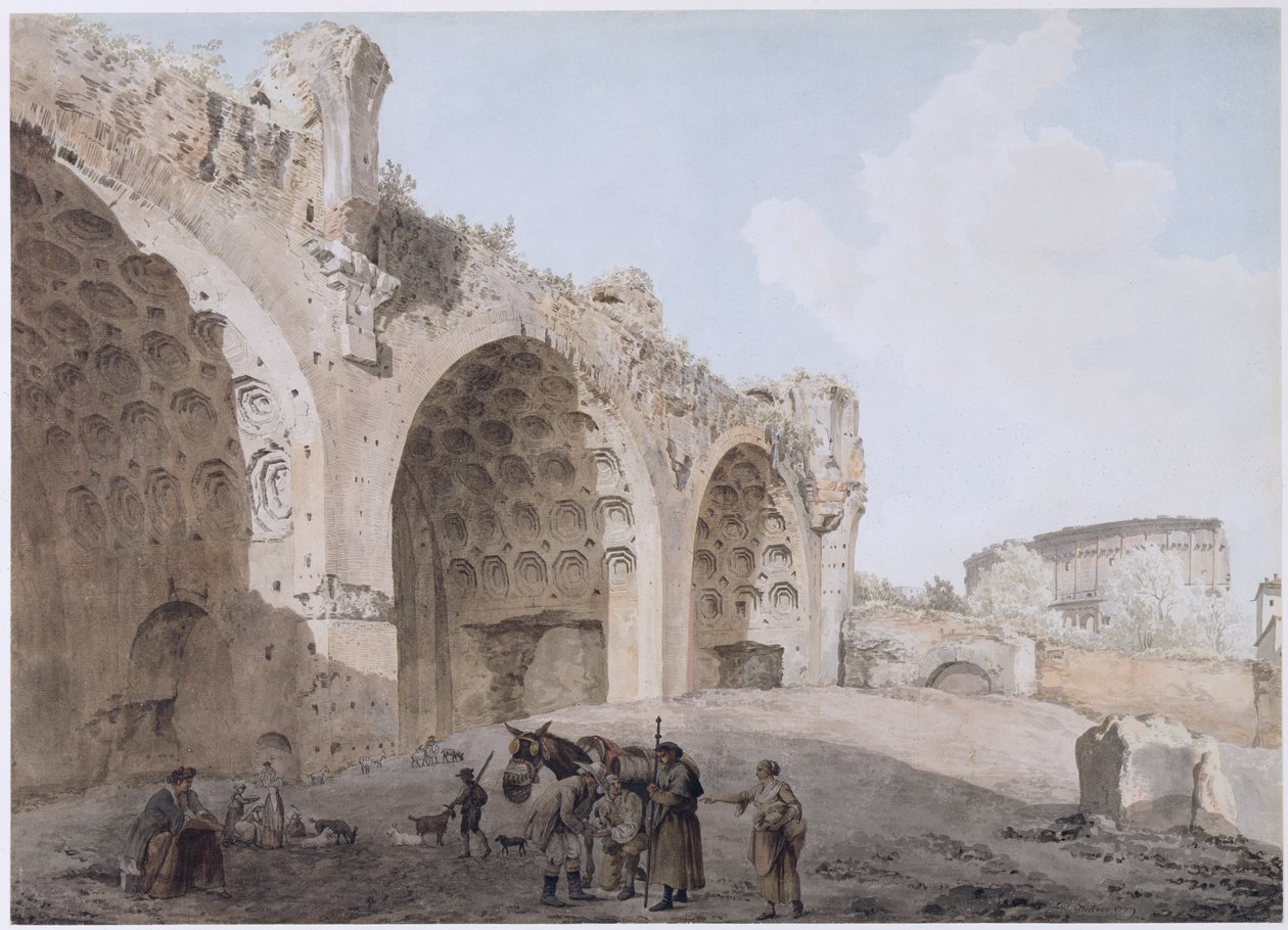 View in the Roman Forum (The Temple of Peace)