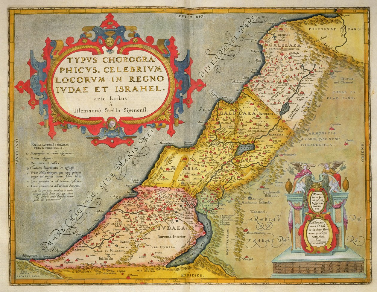 Celebrated Places in Judea and Israel, from the 