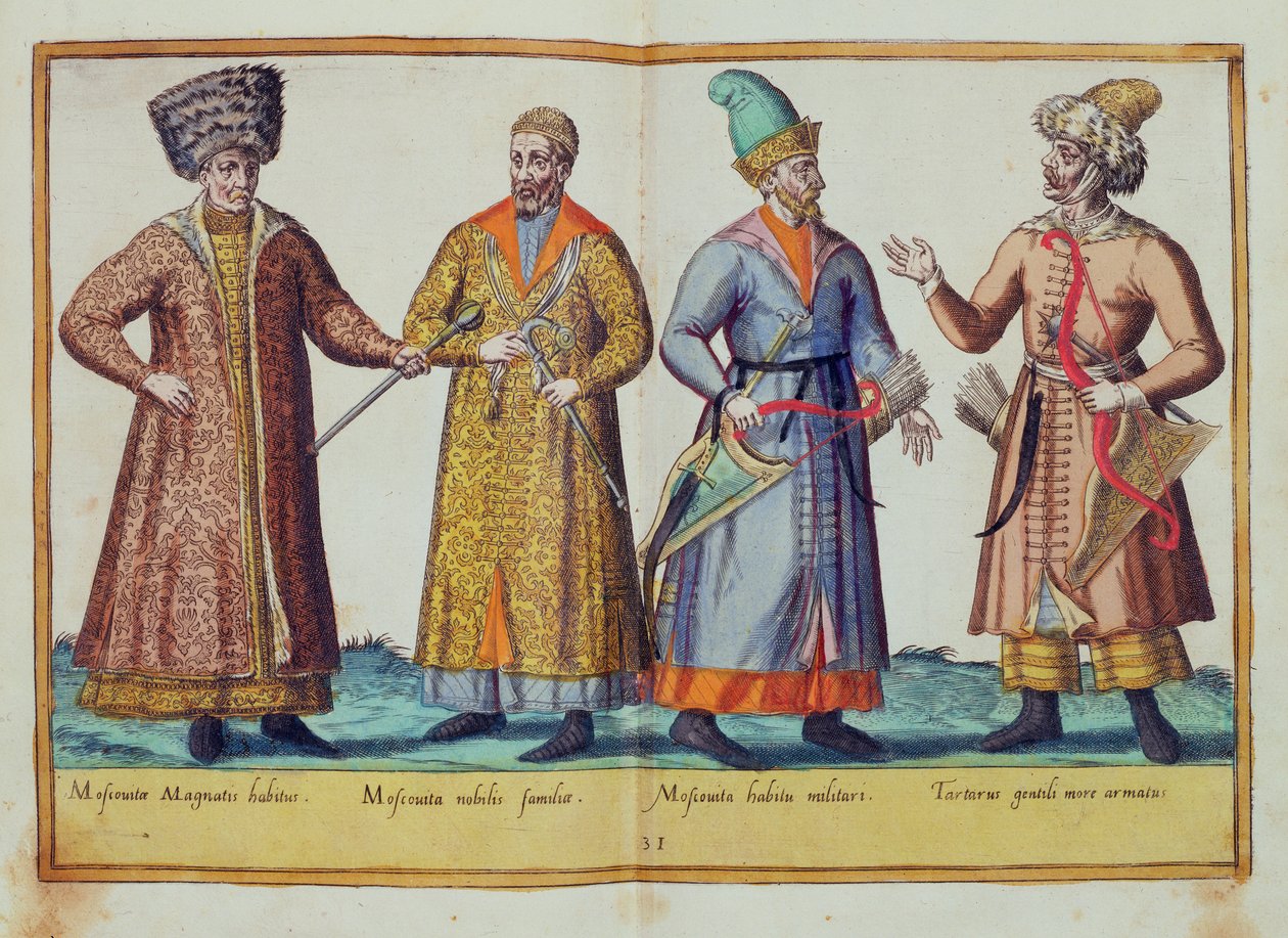 Sixteenth century costumes from 