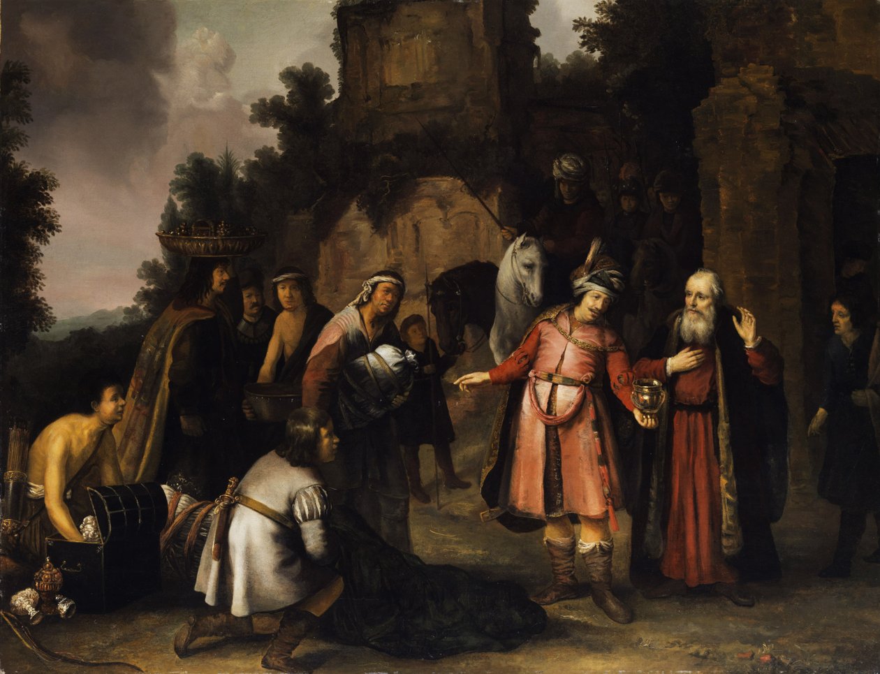 The Prophet Elisha Rejects Naaman