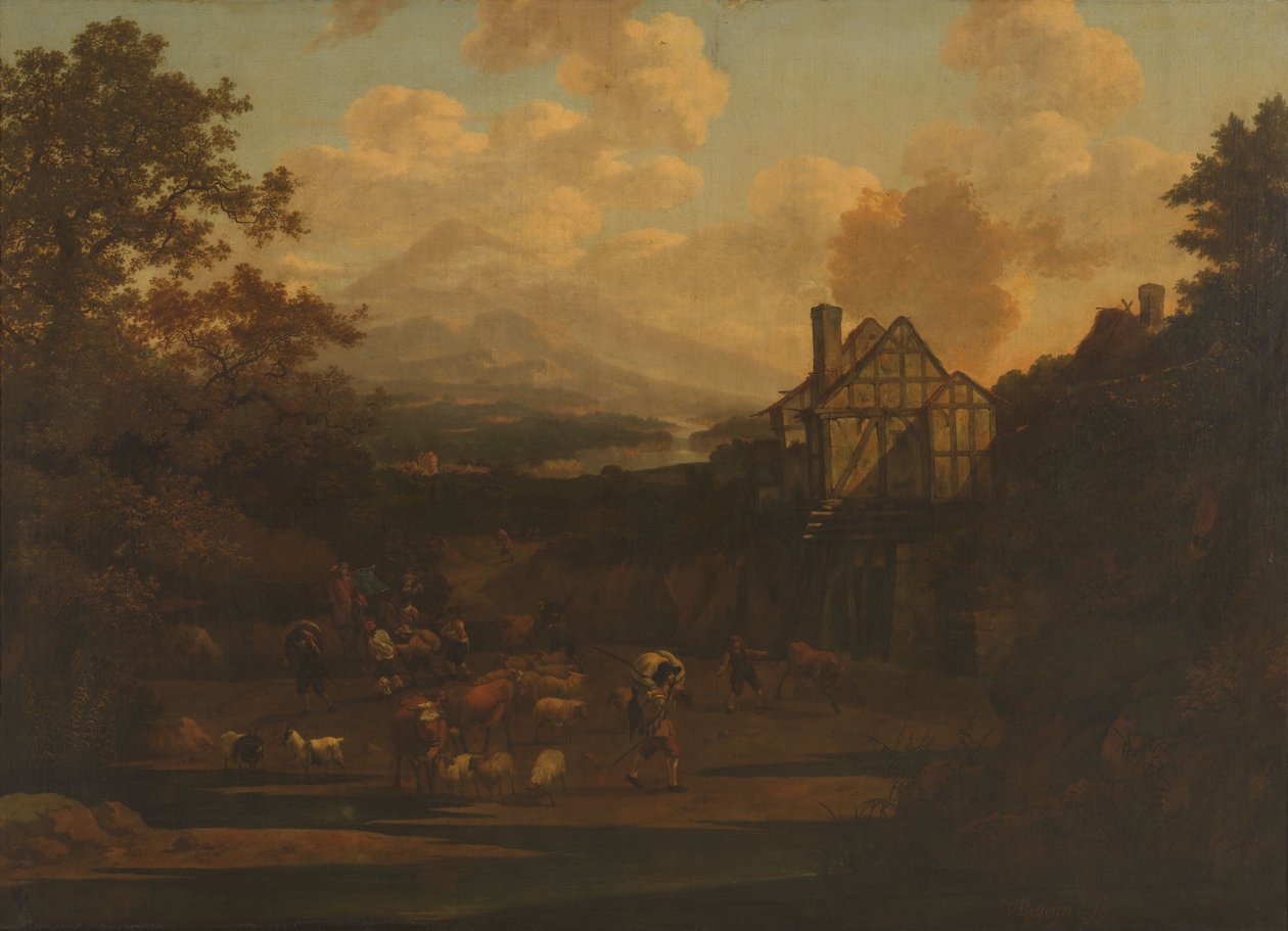 Plundering by Abraham-Jansz Begeyn