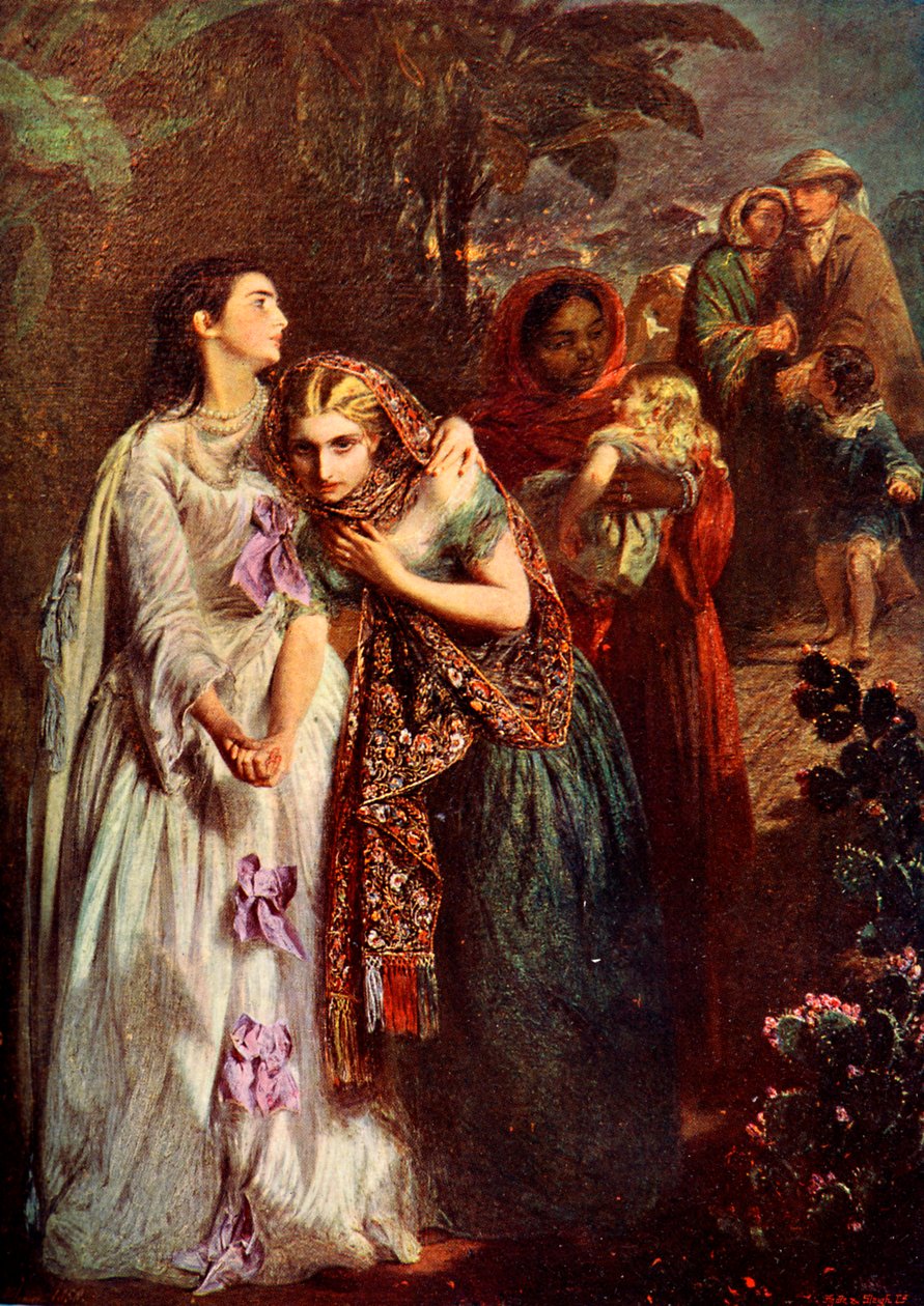 The Flight from Lucknow by Abraham (after) Solomon