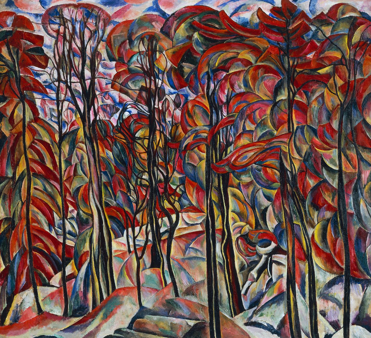 Autumn by Abraham Anshelovich Manievich