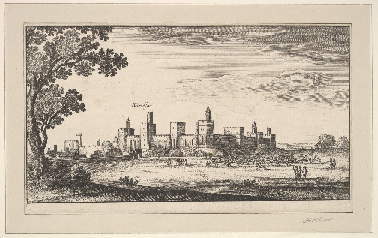 Windsor, after 1644 by Abraham Aubri