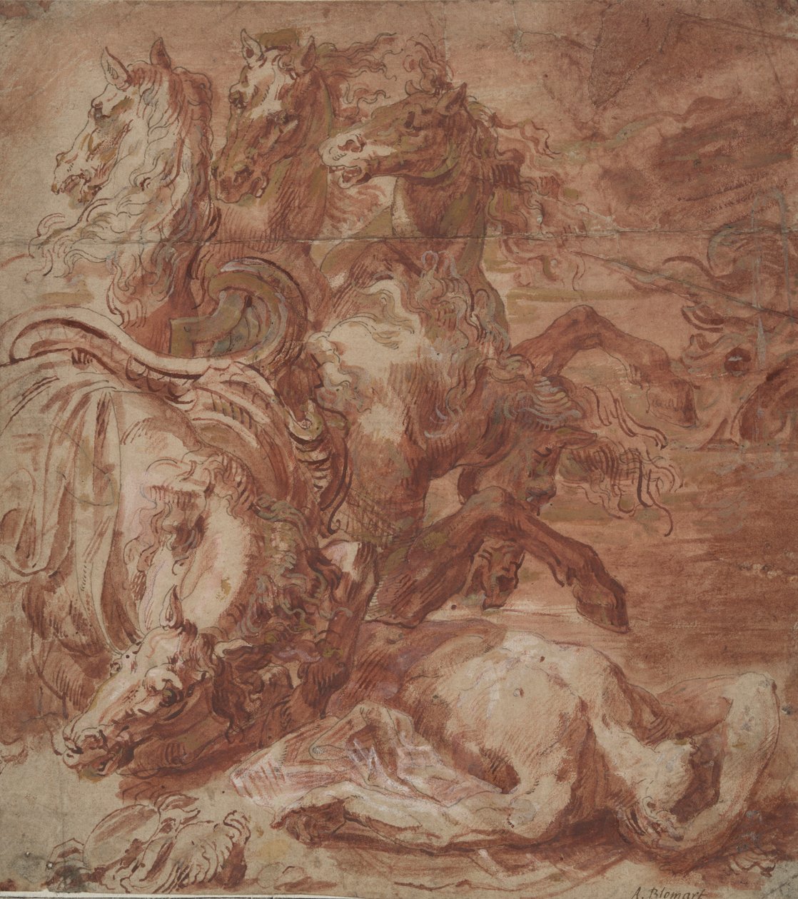 Hippolytus by Abraham Bloemaert