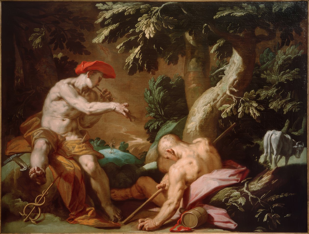Mercury, Argus, and Io by Abraham Bloemaert