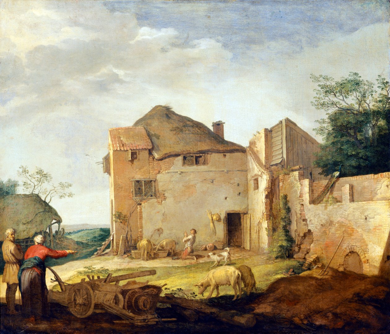 The Prodigal Son as a Swine Herd by Abraham Bloemaert