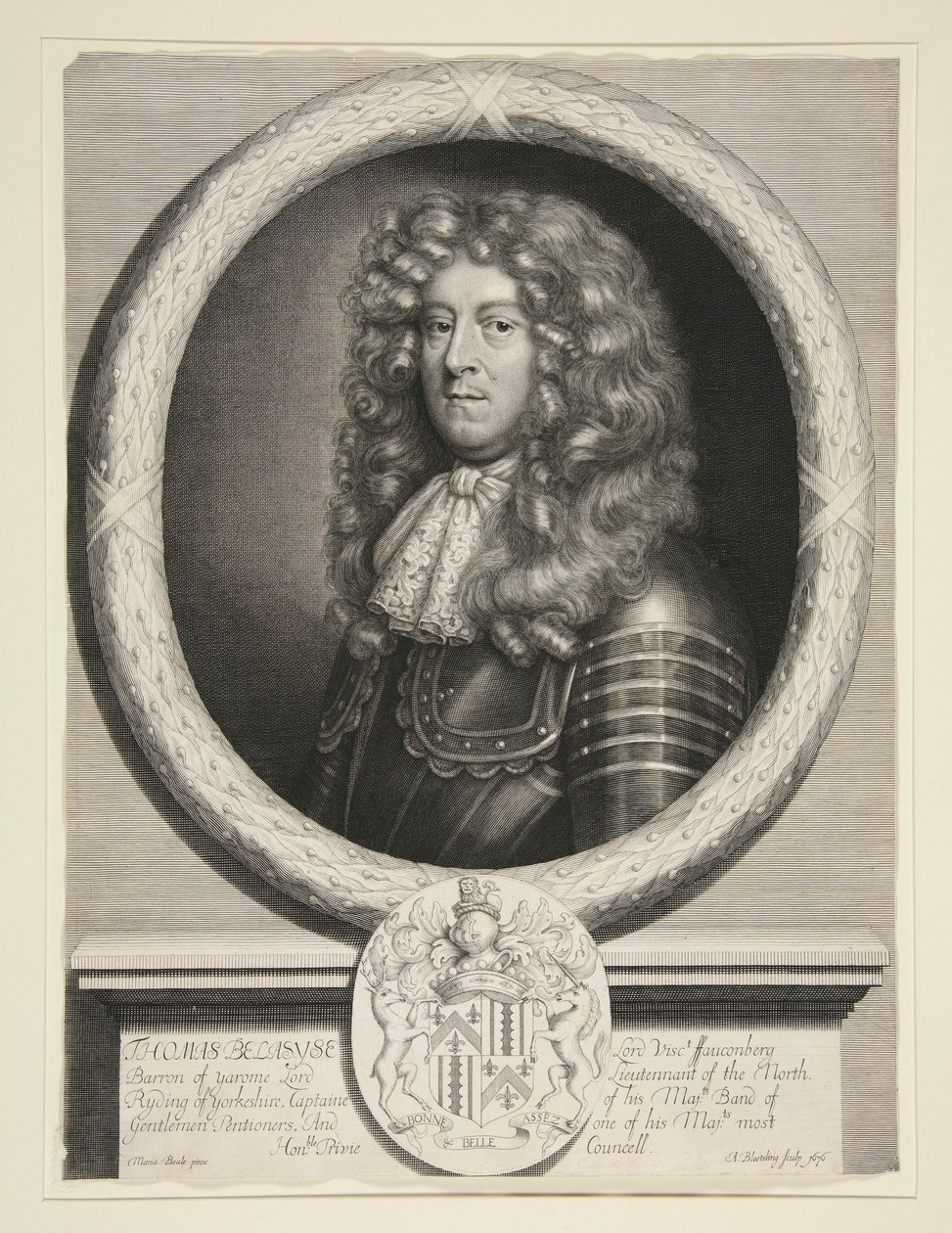Thomas Belasyse, Lord Viscount Fauronberg by Abraham Blooteling