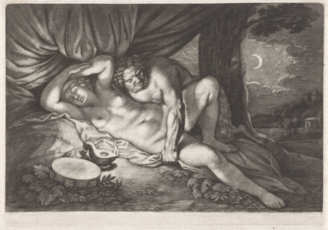 Jupiter and Antiope by Abraham Bloteling