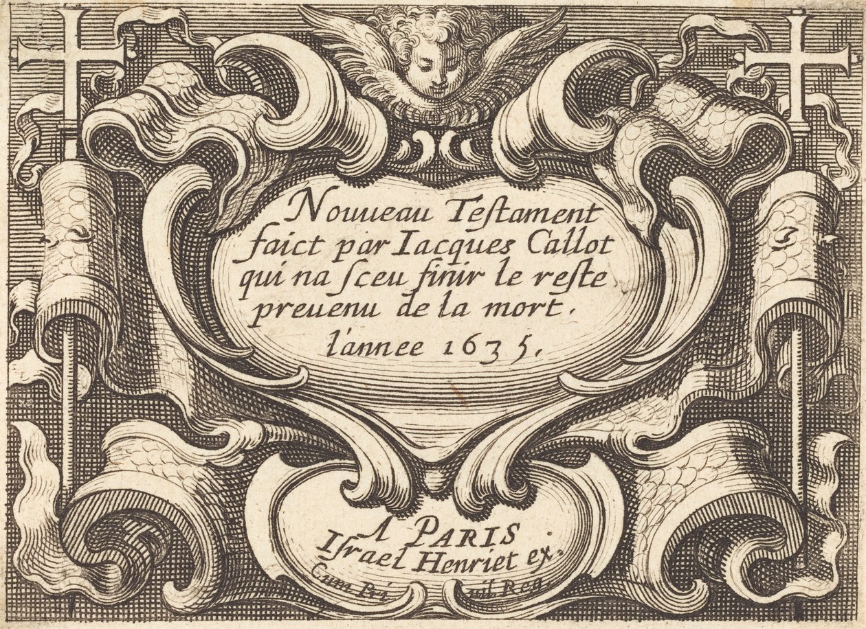 Frontispiece for Callot