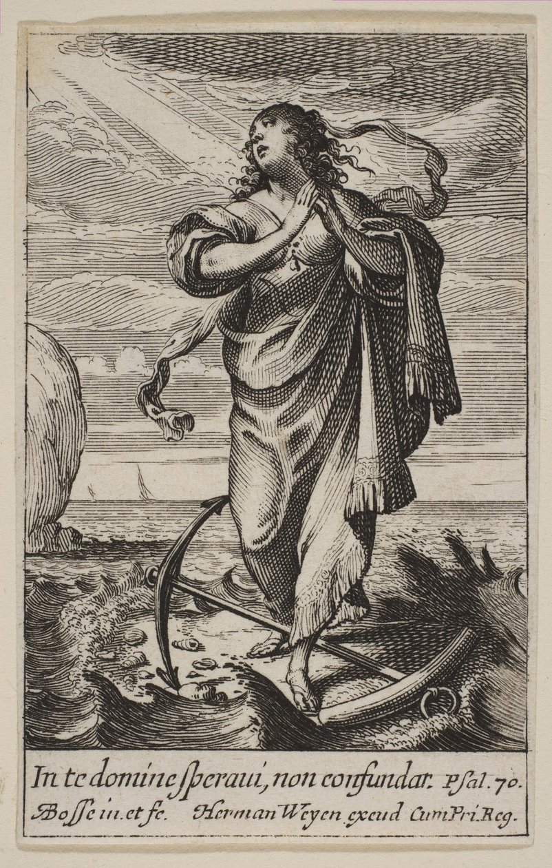 Hope, 1636 by Abraham Bosse
