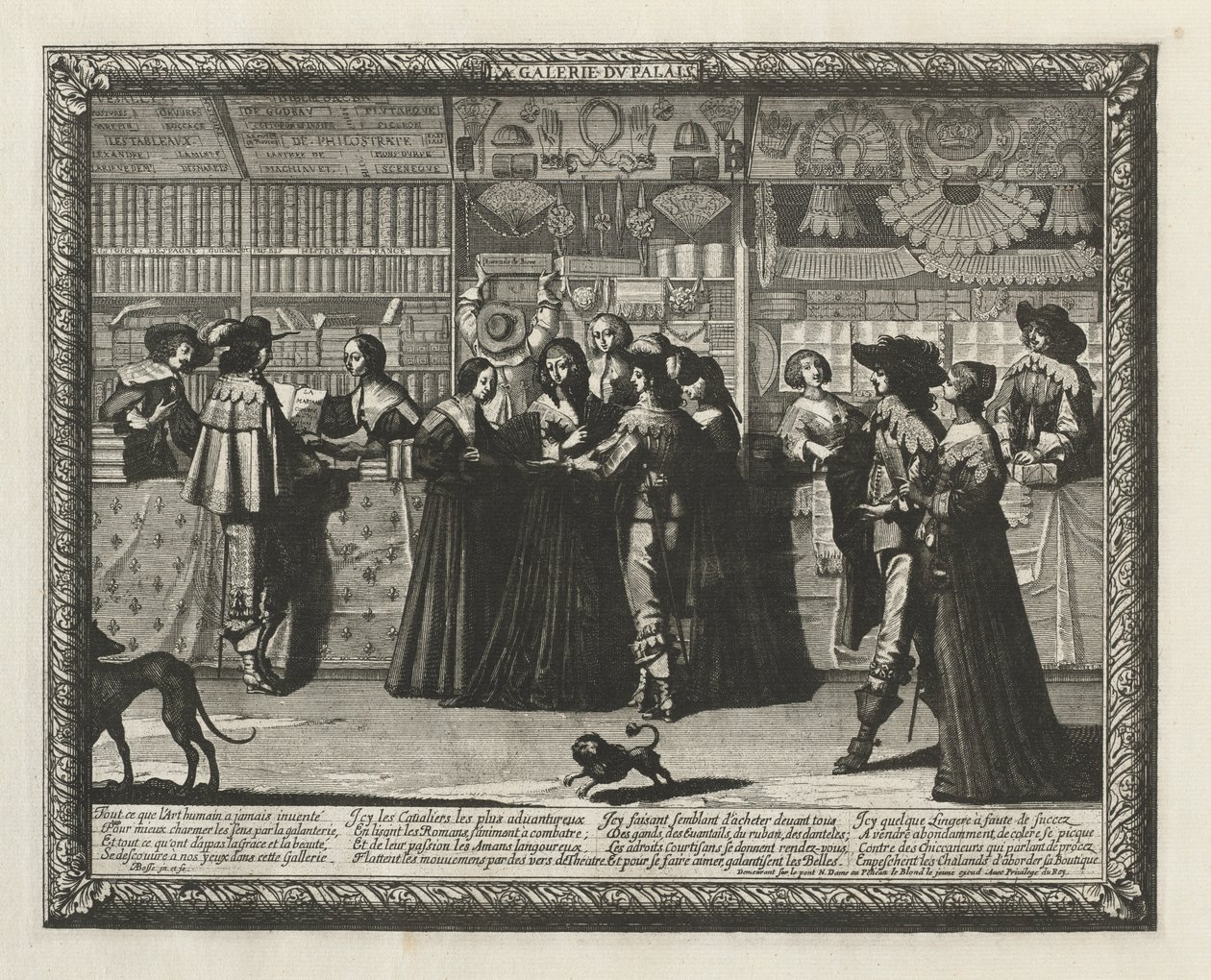 La Galerie du Paris by Abraham Bosse