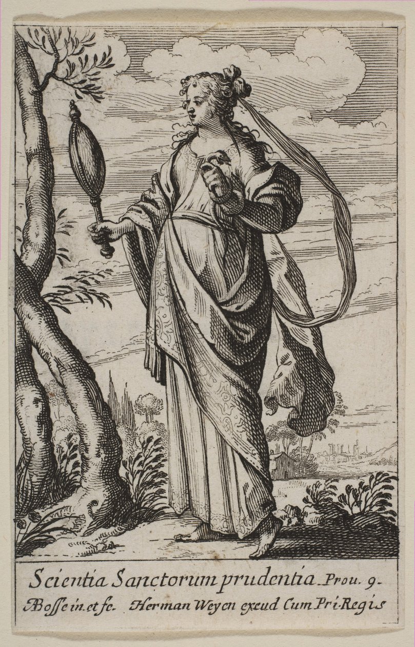 Prudence by Abraham Bosse