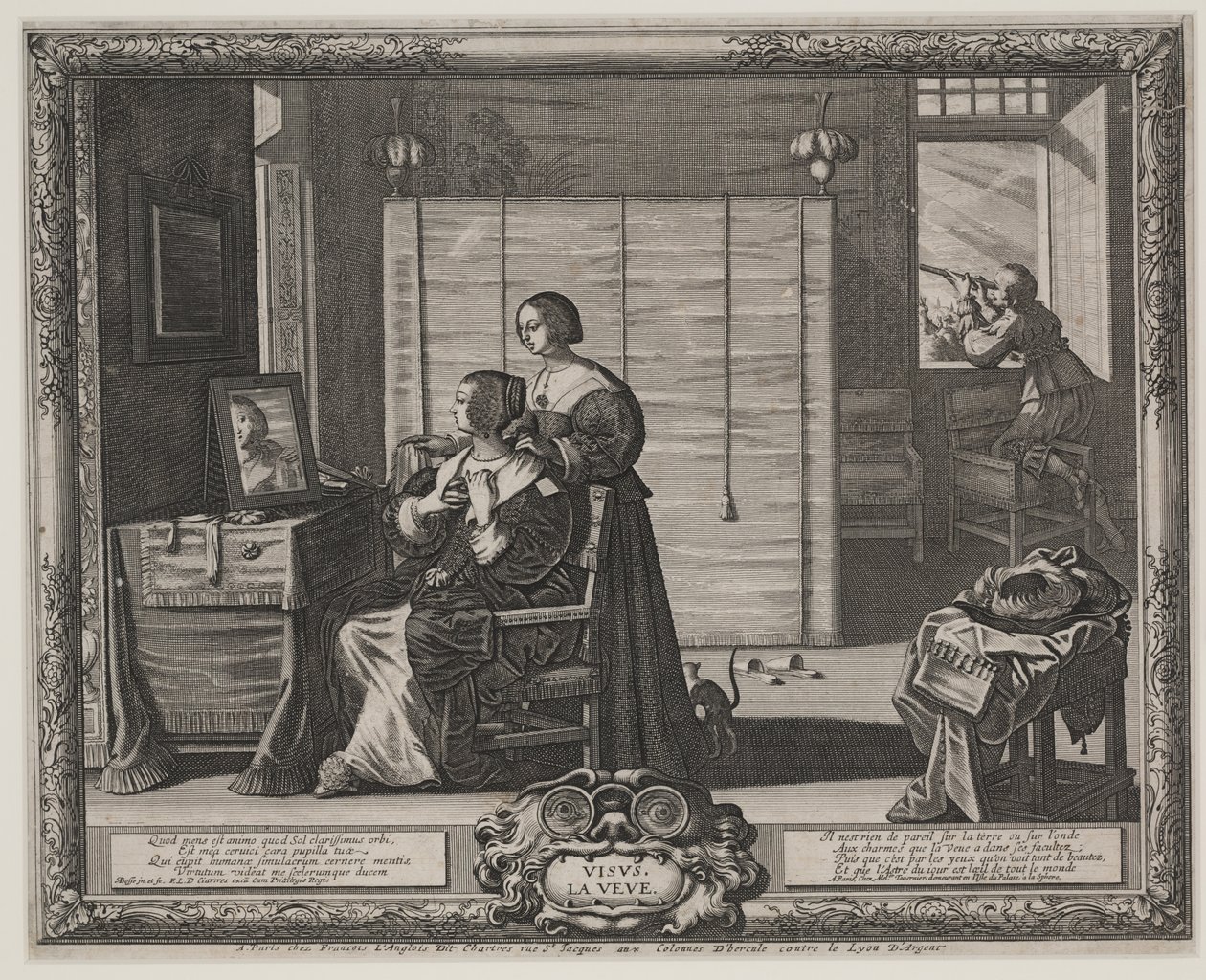 Sight, c.1635-38 by Abraham Bosse