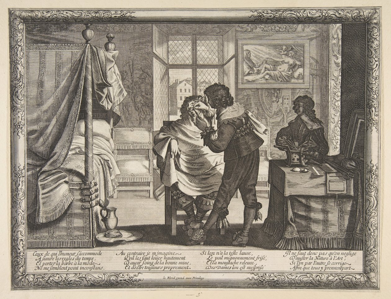 The Barber, ca. 1632-33 by Abraham Bosse