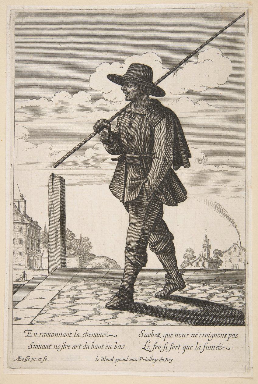 The Chimney Sweep, mid to late 17th century by Abraham Bosse