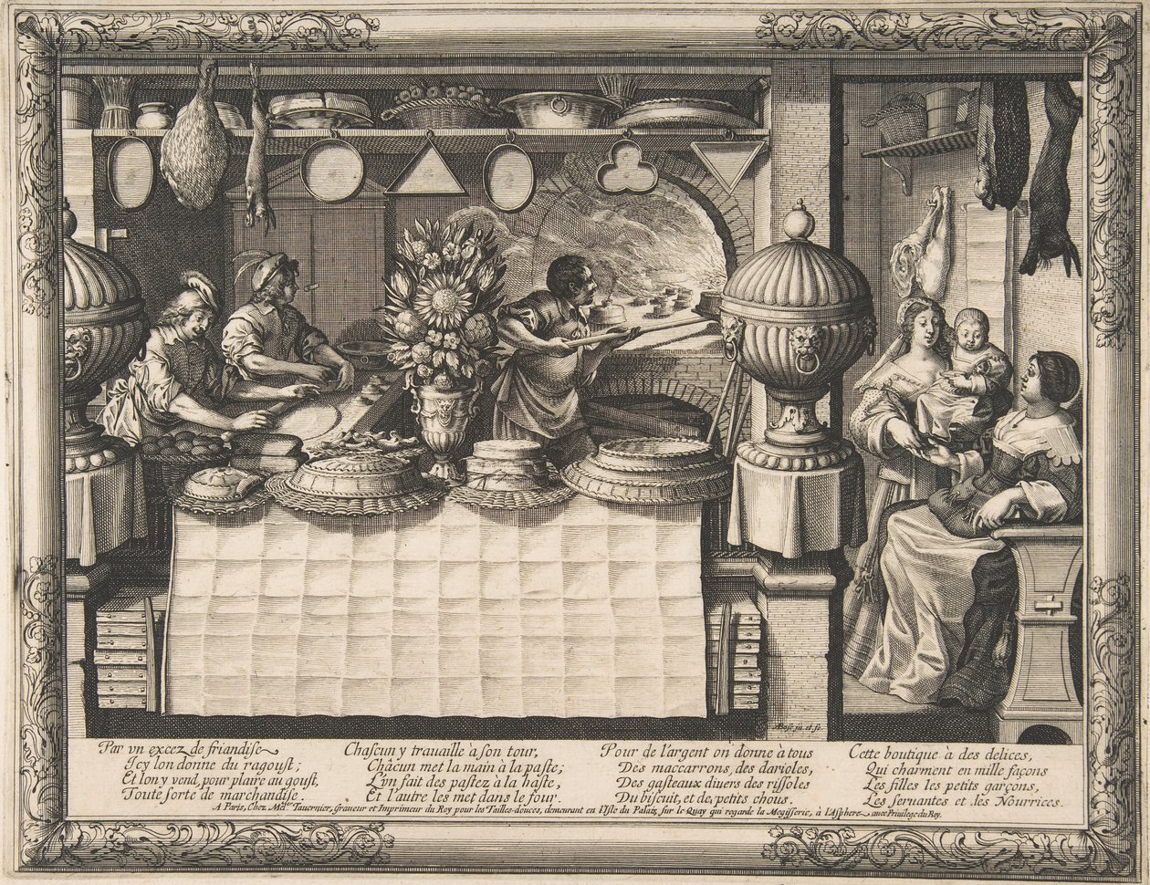 The Confectioner by Abraham Bosse