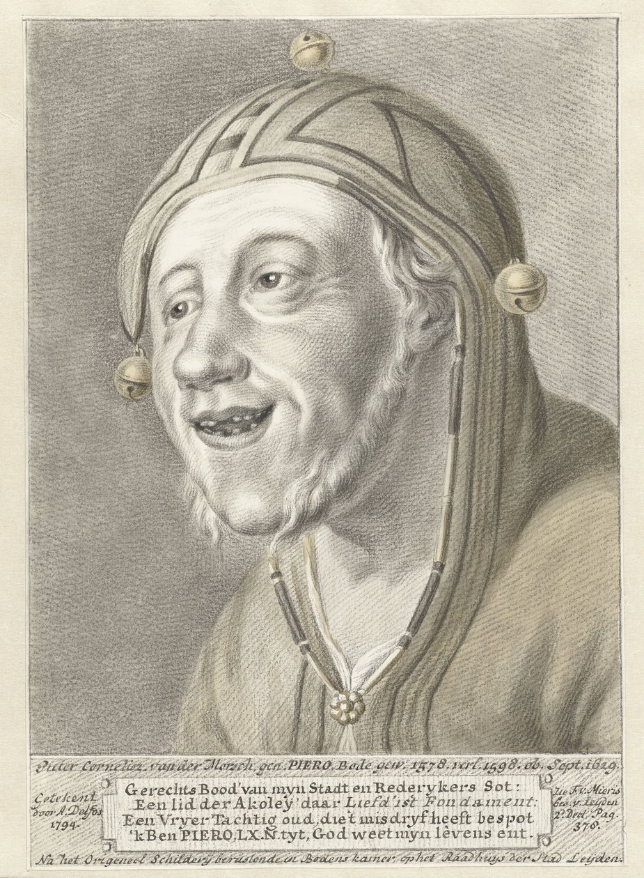Portrait of Pieter Cornelisz. van der Morsch by Abraham Delfos