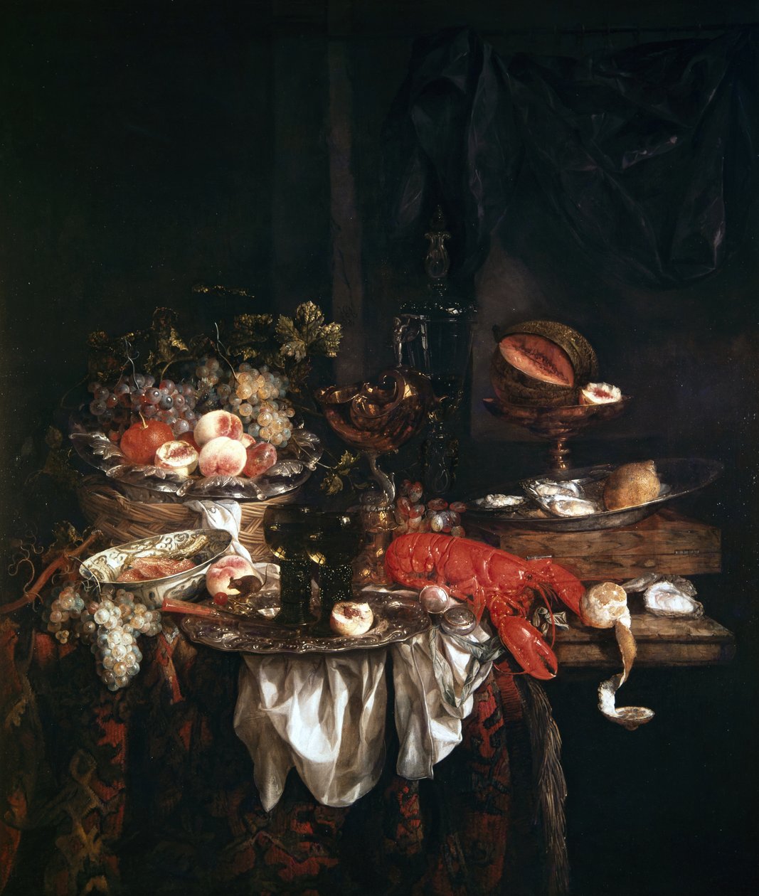 Still Life by Abraham Hendricksz van Beyeren