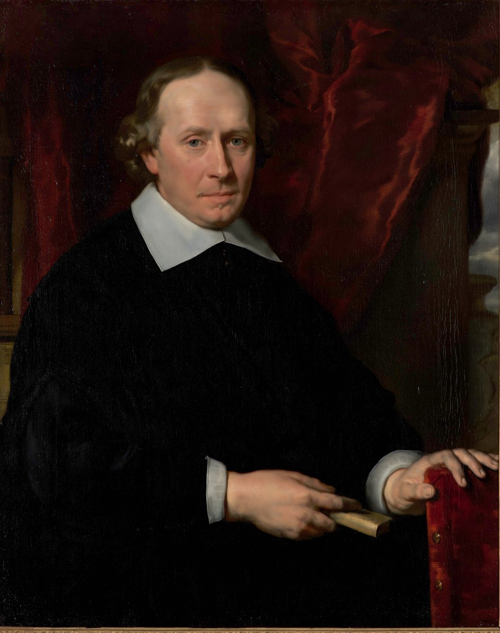 Johannes Antonides van der Linden by Abraham Lambertsz. van den Tempel