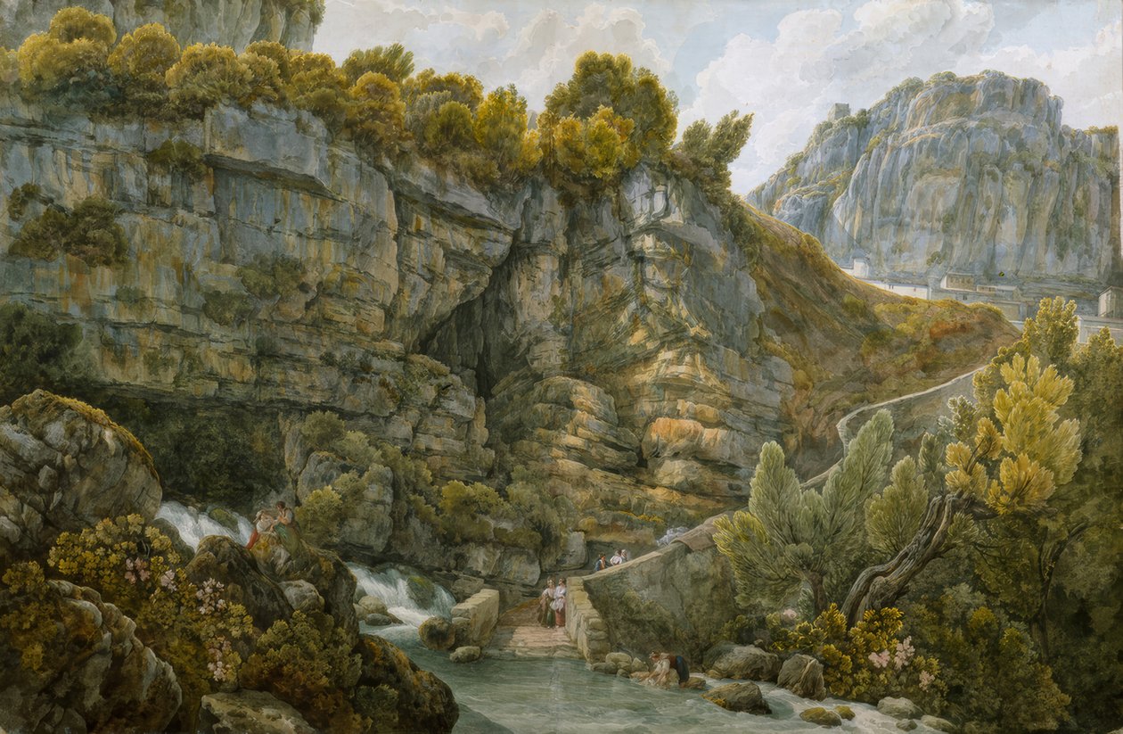 The Sources of the Velino by Abraham Louis Rodolphe Ducros