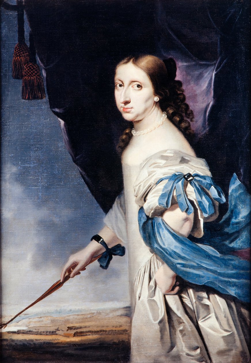 Christina of Sweden (1626–1689) by Abraham Wuchters