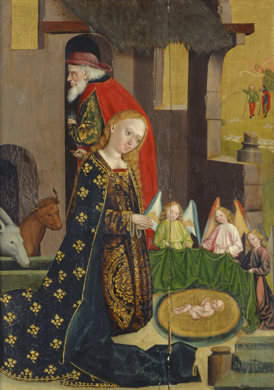 Nativity, from the Dome Altar, 1499 by Absolon Stumme
