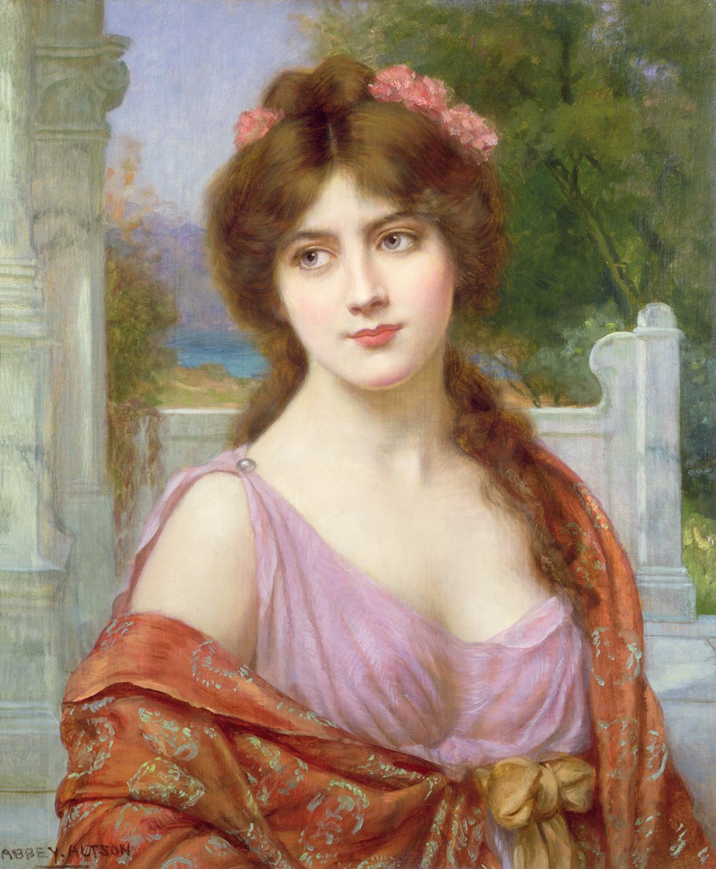Girl in a Roman Costume by Aby Altson