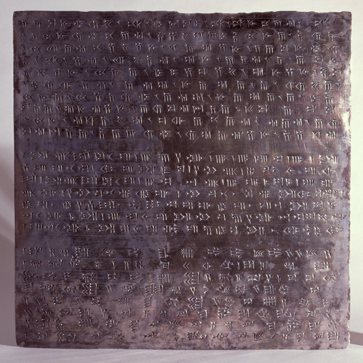 Apadana Foundation Plaques Placed by Darius, from Persepolis, engraved in trilingual script: Old Persian, Elamite and Babylonian, late 6th century BC by Achaemenid