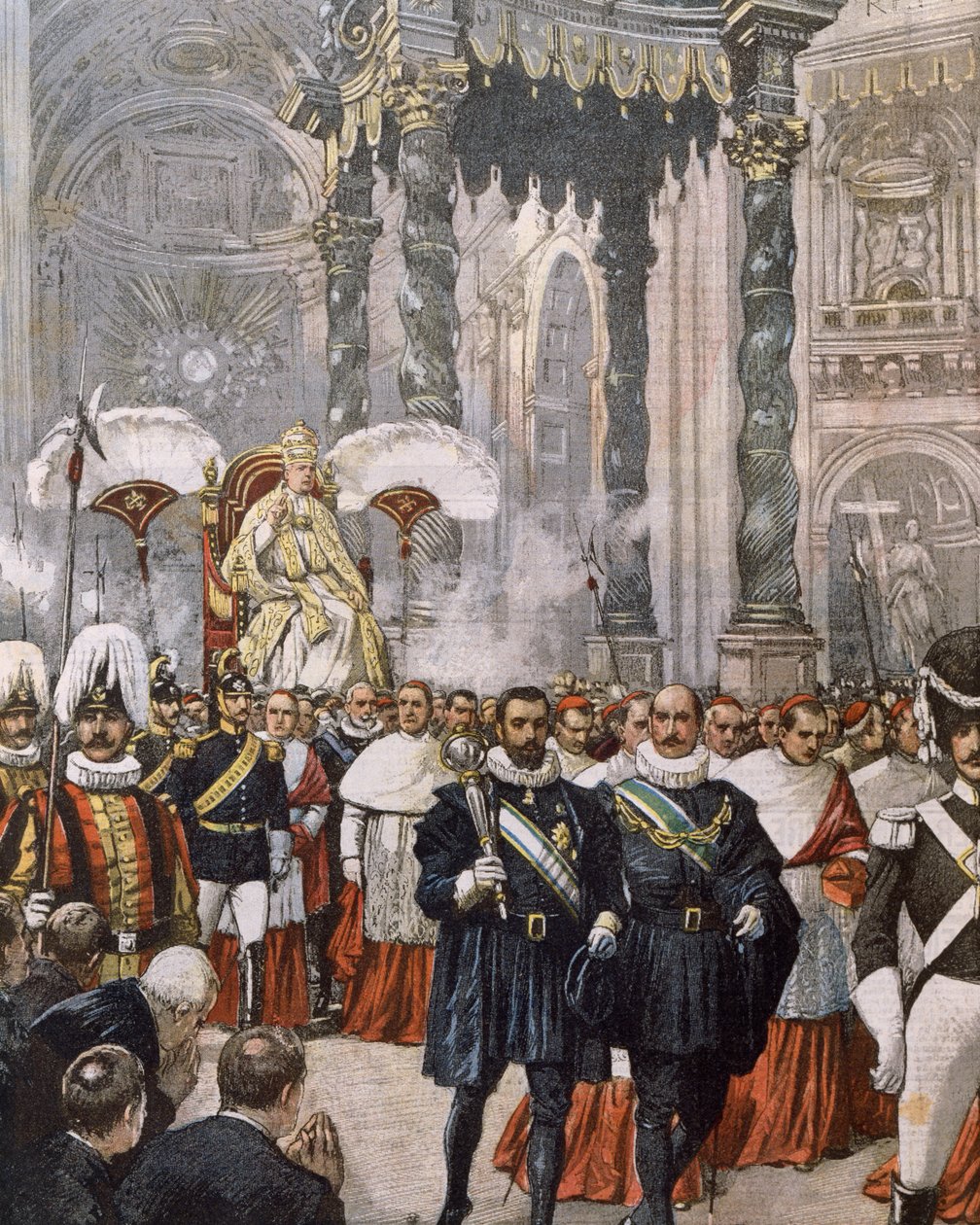 Coronation of Pope Pius X in Saint Peter