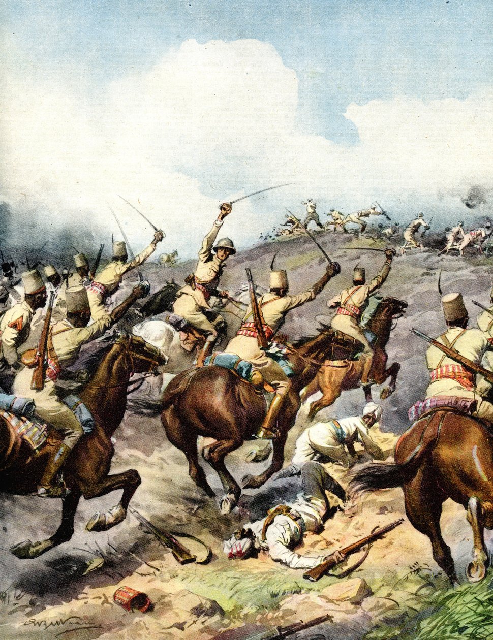 WWII 1940 1941 War East African Campaign-Heroes of Africa by Achille Beltrame