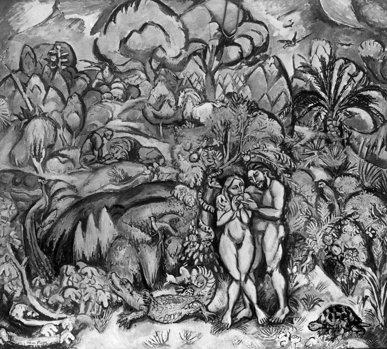 Garden of Eden by Achille Emile Othon Friesz