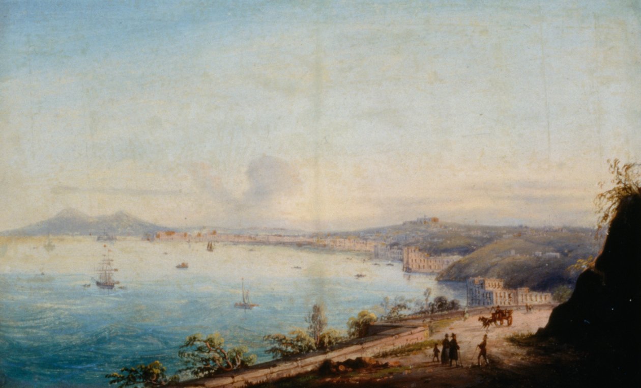 Road to Posillipo by Achille Gigante