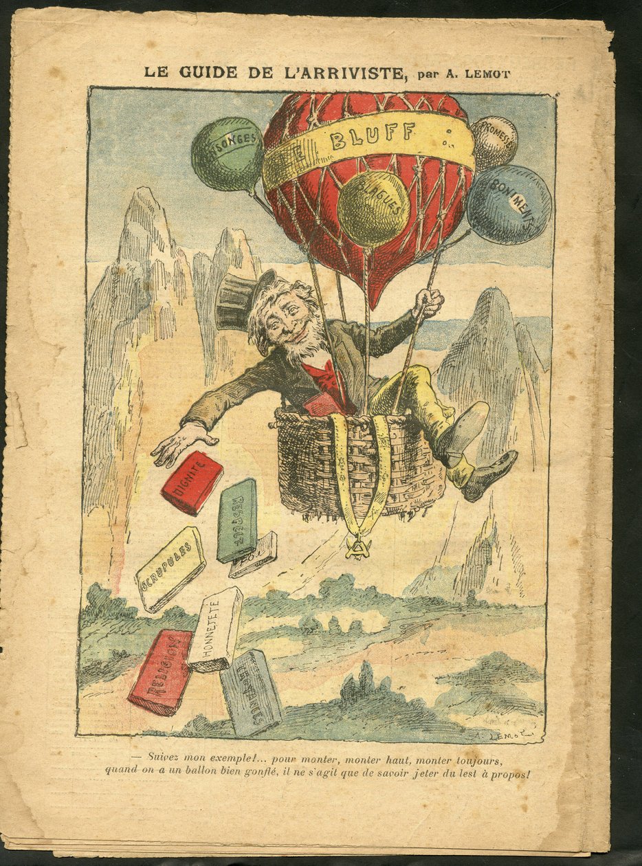 Illustration by Achille Lemot in Le Pelerin by Achille Lemot